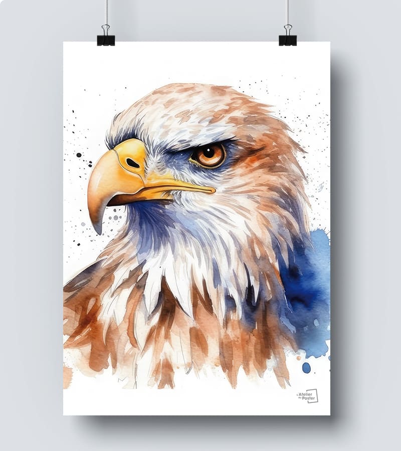 Affiche Aigle