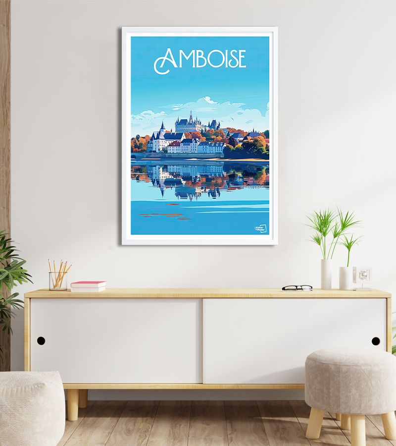 poster Amboise vintage