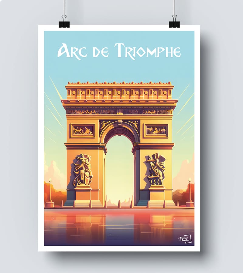 Affiche Arc de triomphe de l'Étoile