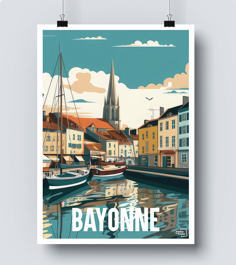 Affiche Bayonne