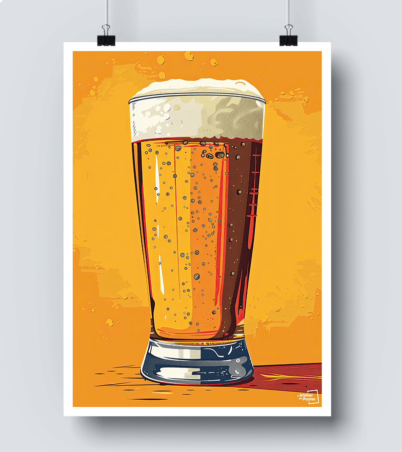 Affiche Bière Pression