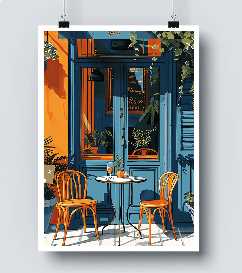 Affiche Bistrot