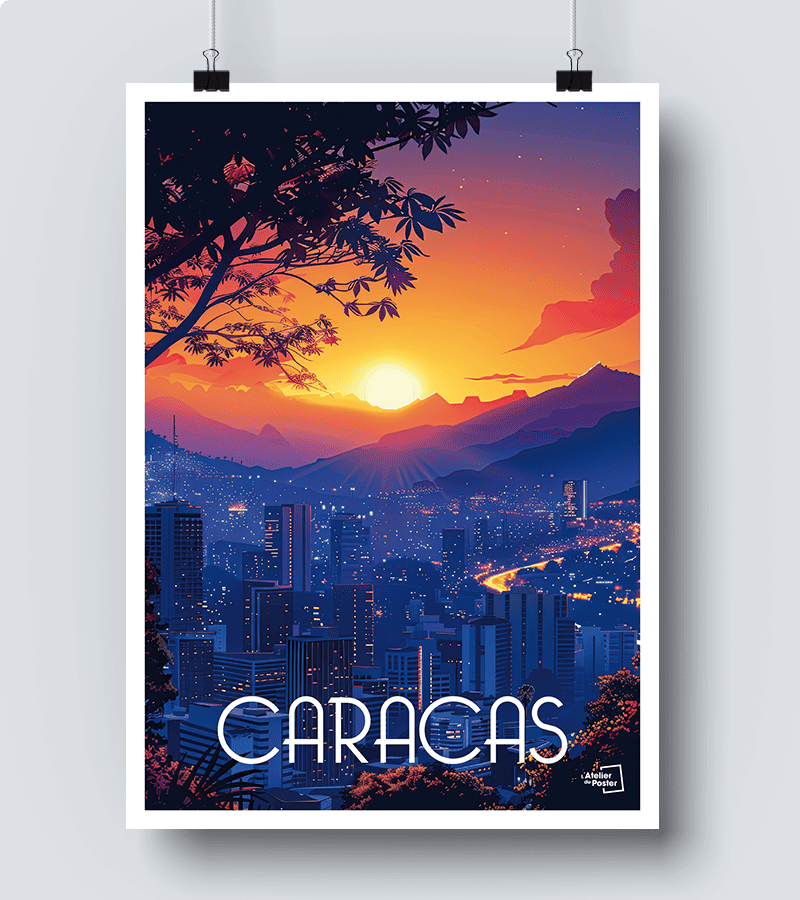 Affiche Caracas