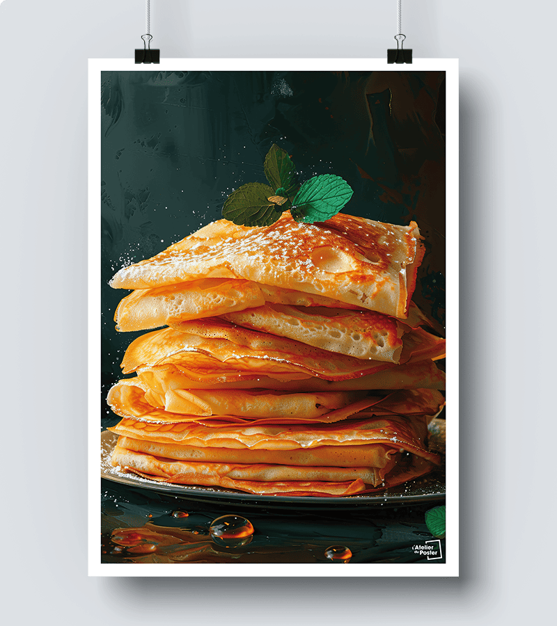 Affiche Crêpe
