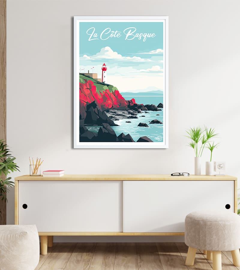 Affiche La Côte Basque