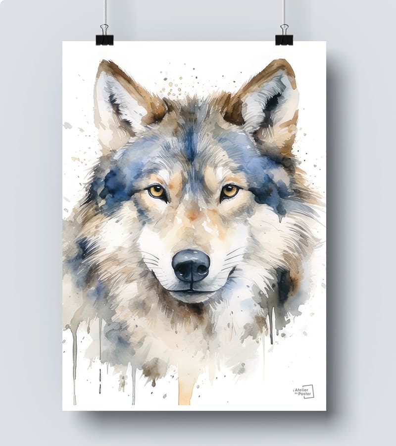 Affiche Loup