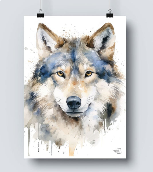 Affiche Loup