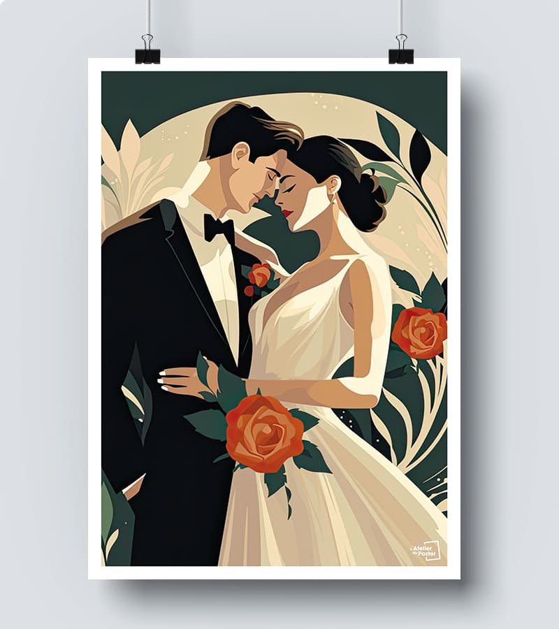 Affiche Mariage