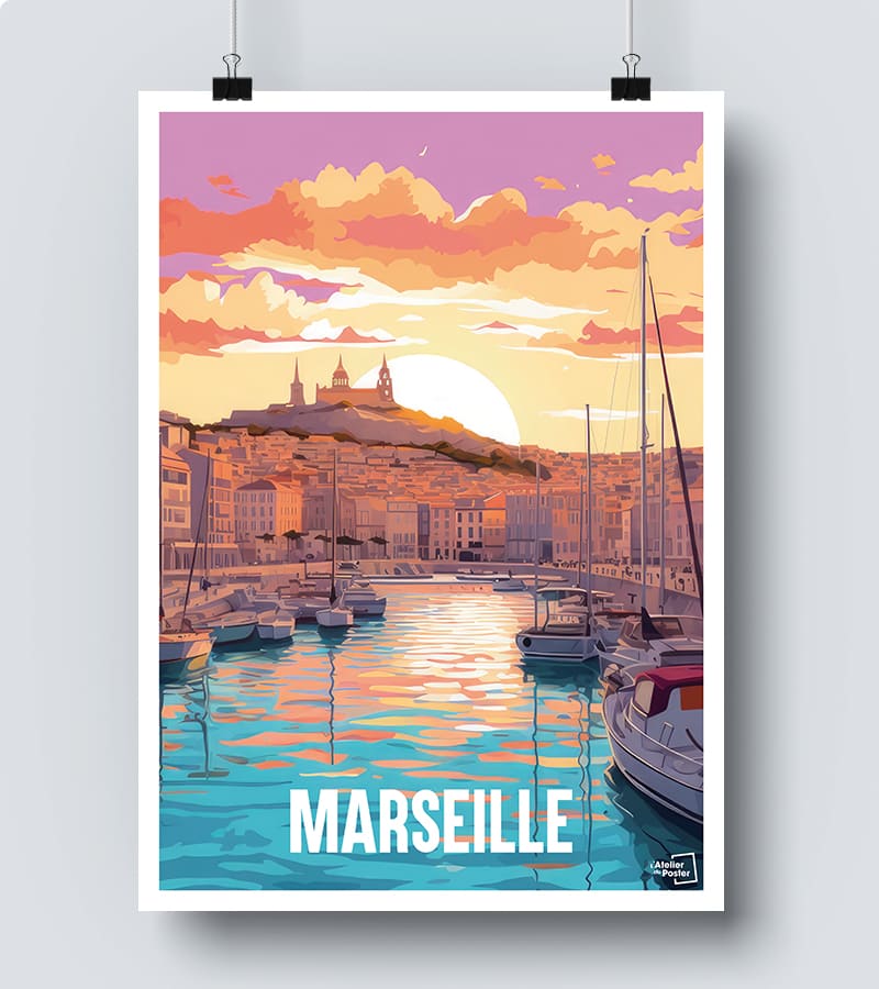 Affiche Marseille