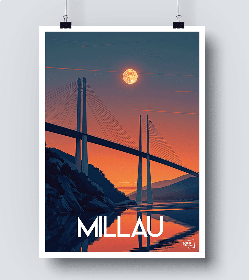 Affiche Millau