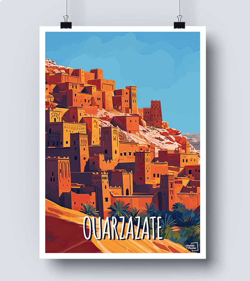 Affiche Ouarzazate