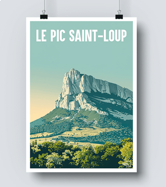 Affiche Pic saint loup