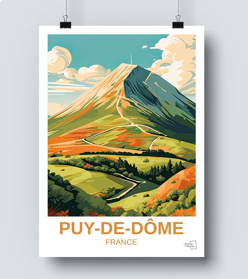Affiche Puy-de-Dôme