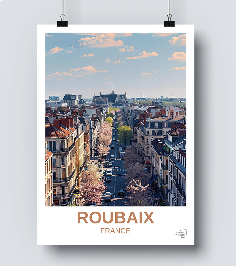 Affiche Roubaix