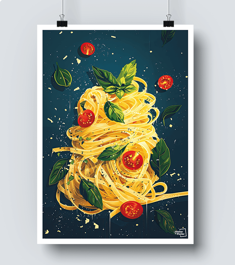 Affiche Spaghetti