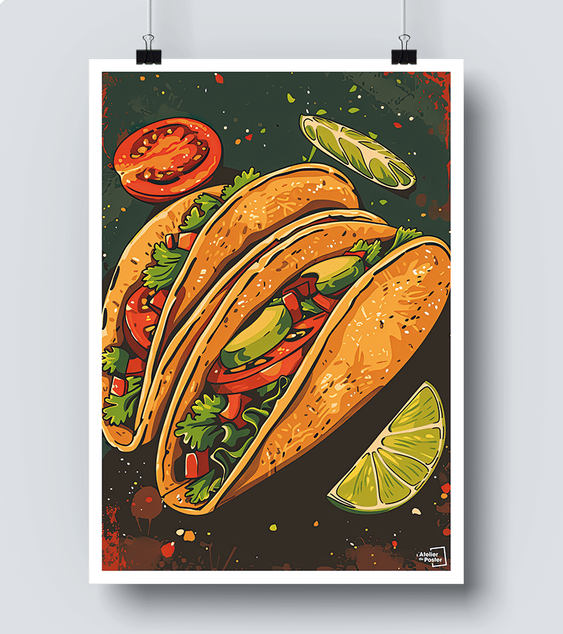 Affiche Tacos