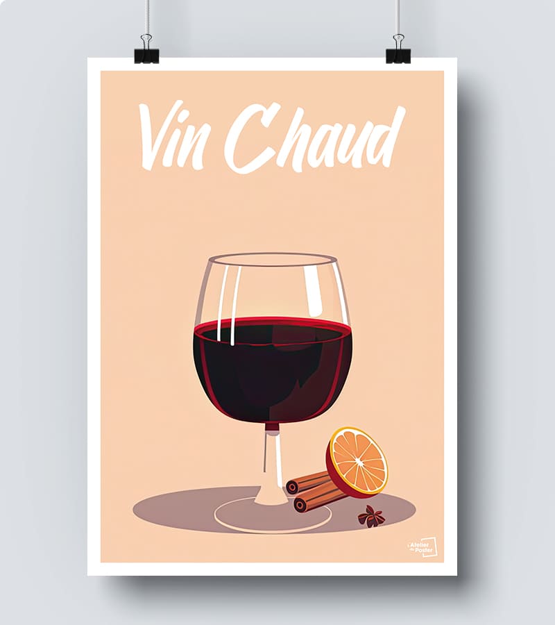 Affiche Vin Chaud – L'Atelier du Poster