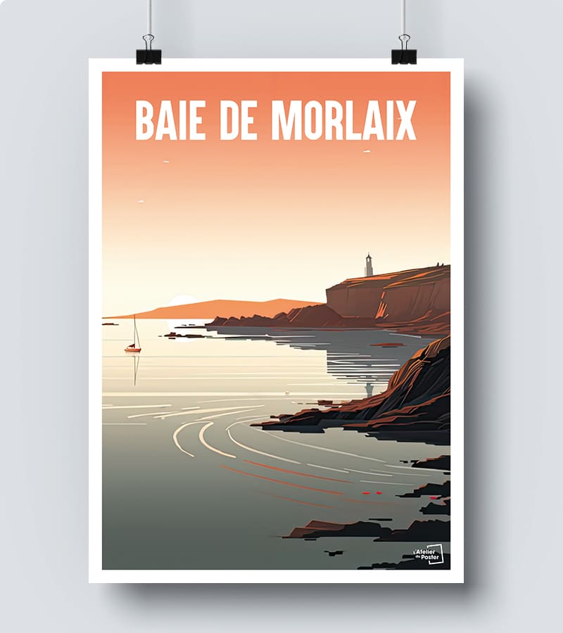 Affiche Baie de Morlaix