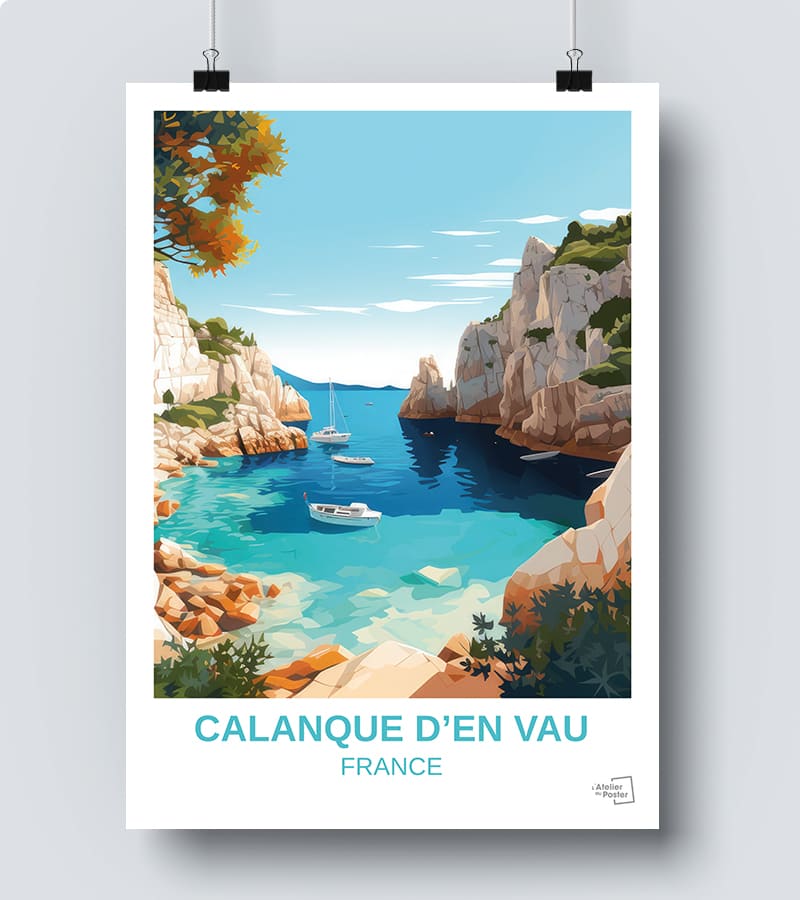 Affiche Calanque d'en Vau