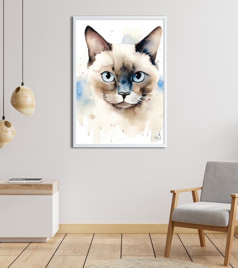 poster chat Siamois