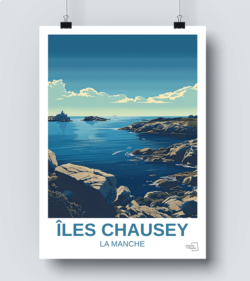 Affiche le De Chausey L Atelier Du Poster affiche-le-de-chausey-l-atelier-du-poster