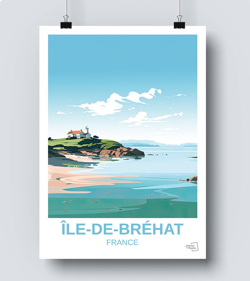 Affiche Ile de Bréhat