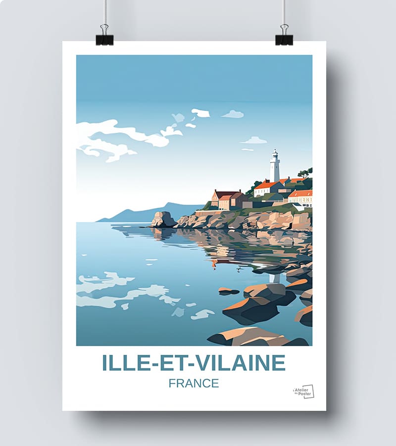 Affiche Ille et Vilaine