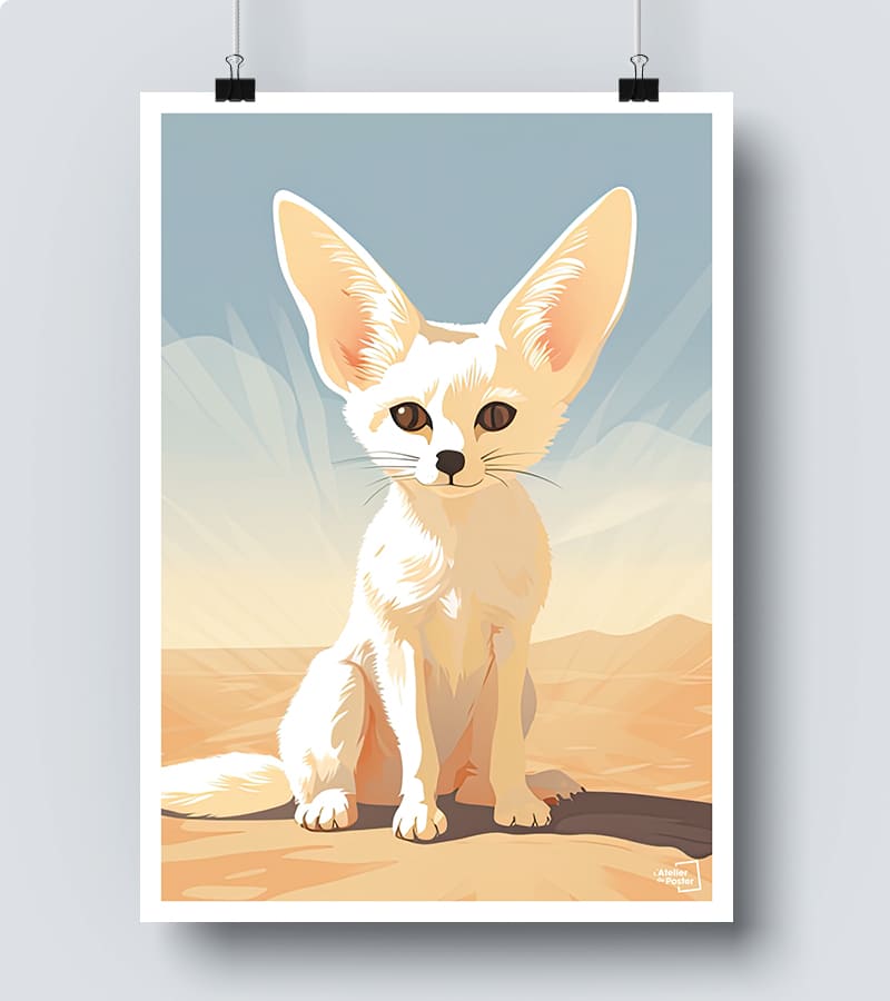 Affiche Fennec