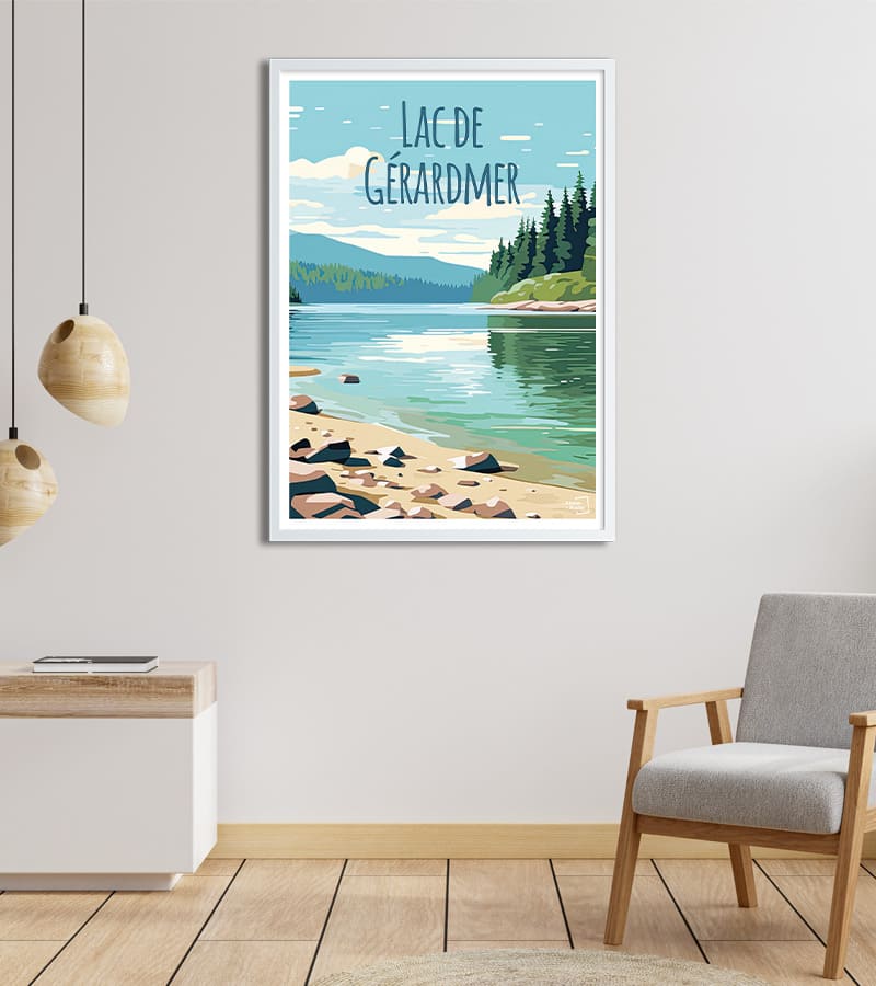poster Lac Gérardmer