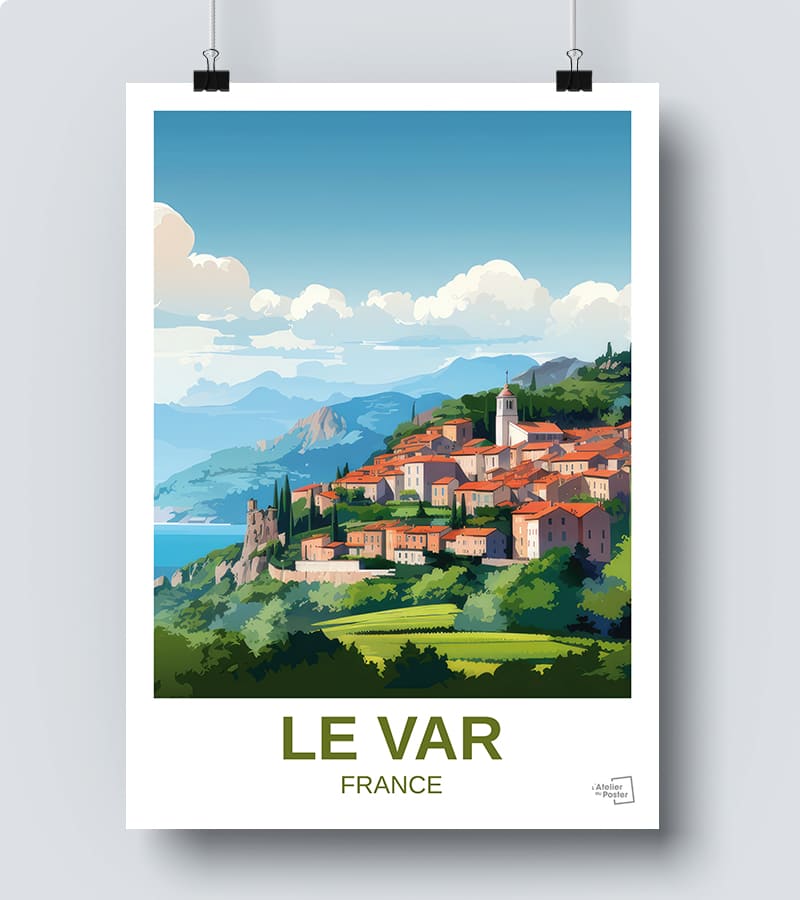 Affiche Le Var