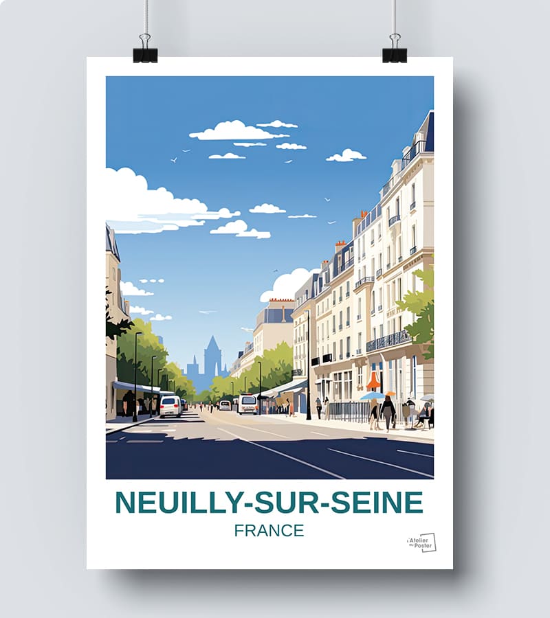Affiche Neuilly-sur-Seine