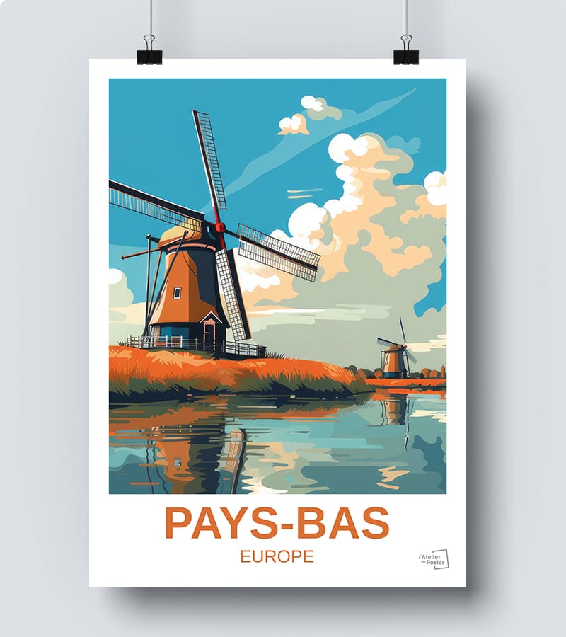 Affiche Pays-Bas