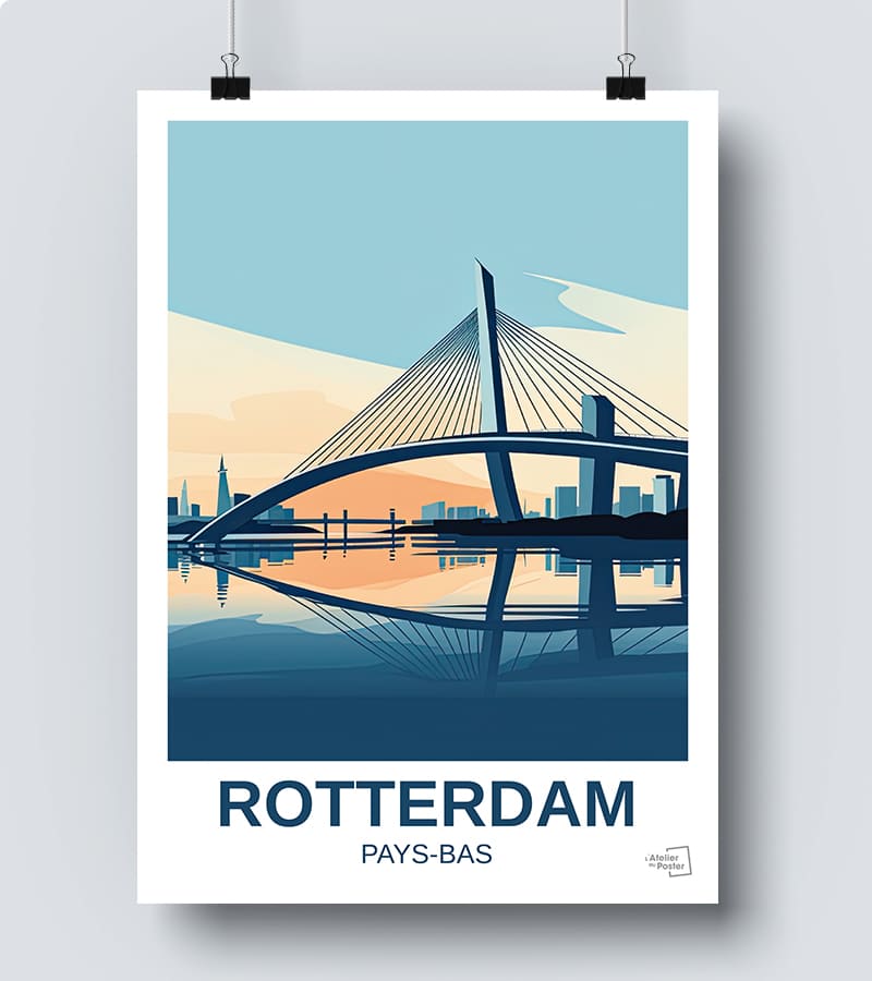 Affiche Rotterdam