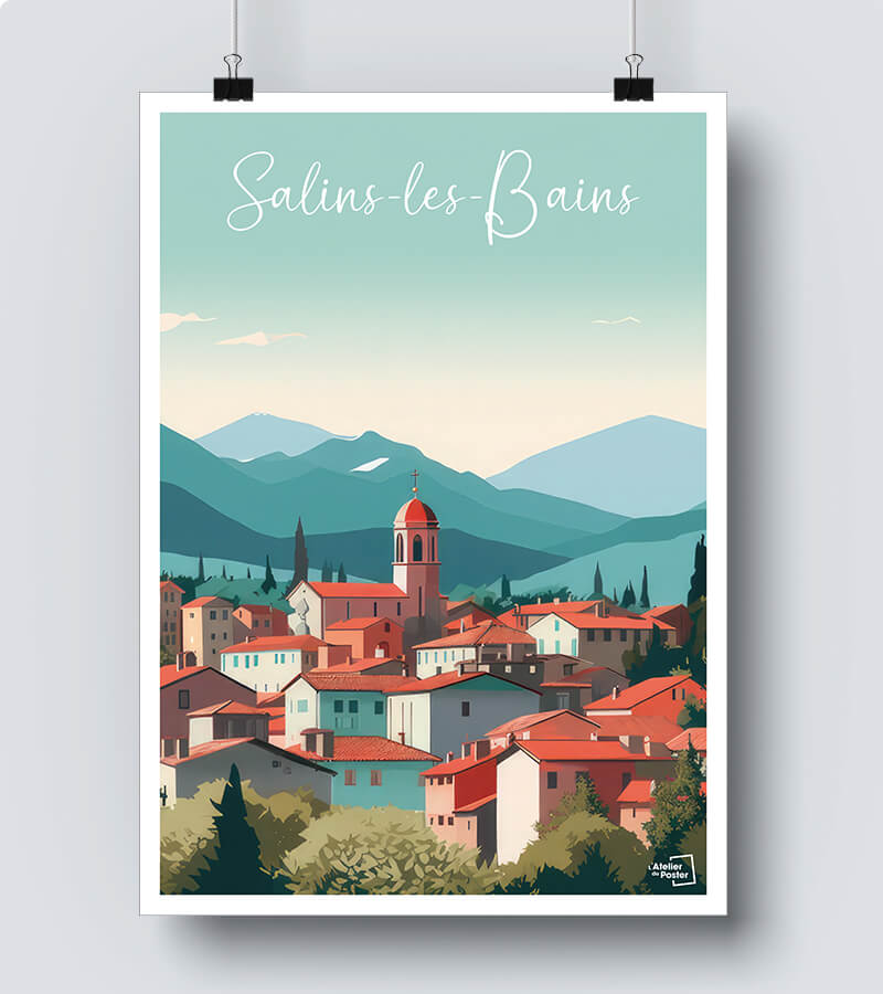 Affiche Salins les Bains