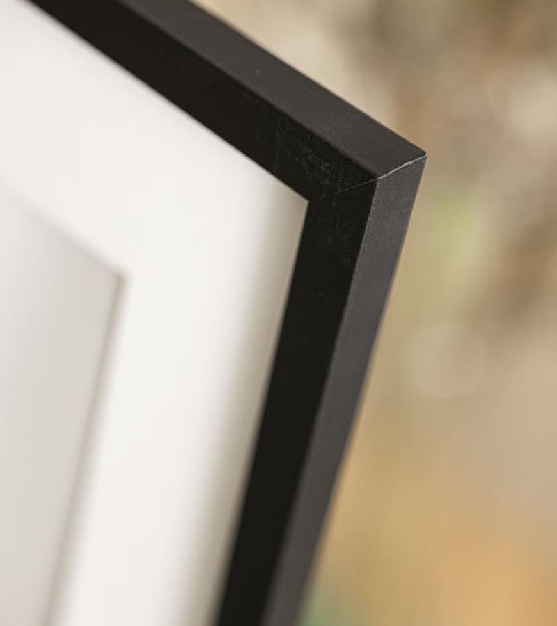 Cadre Noir 30x40 - Baguette Fine
