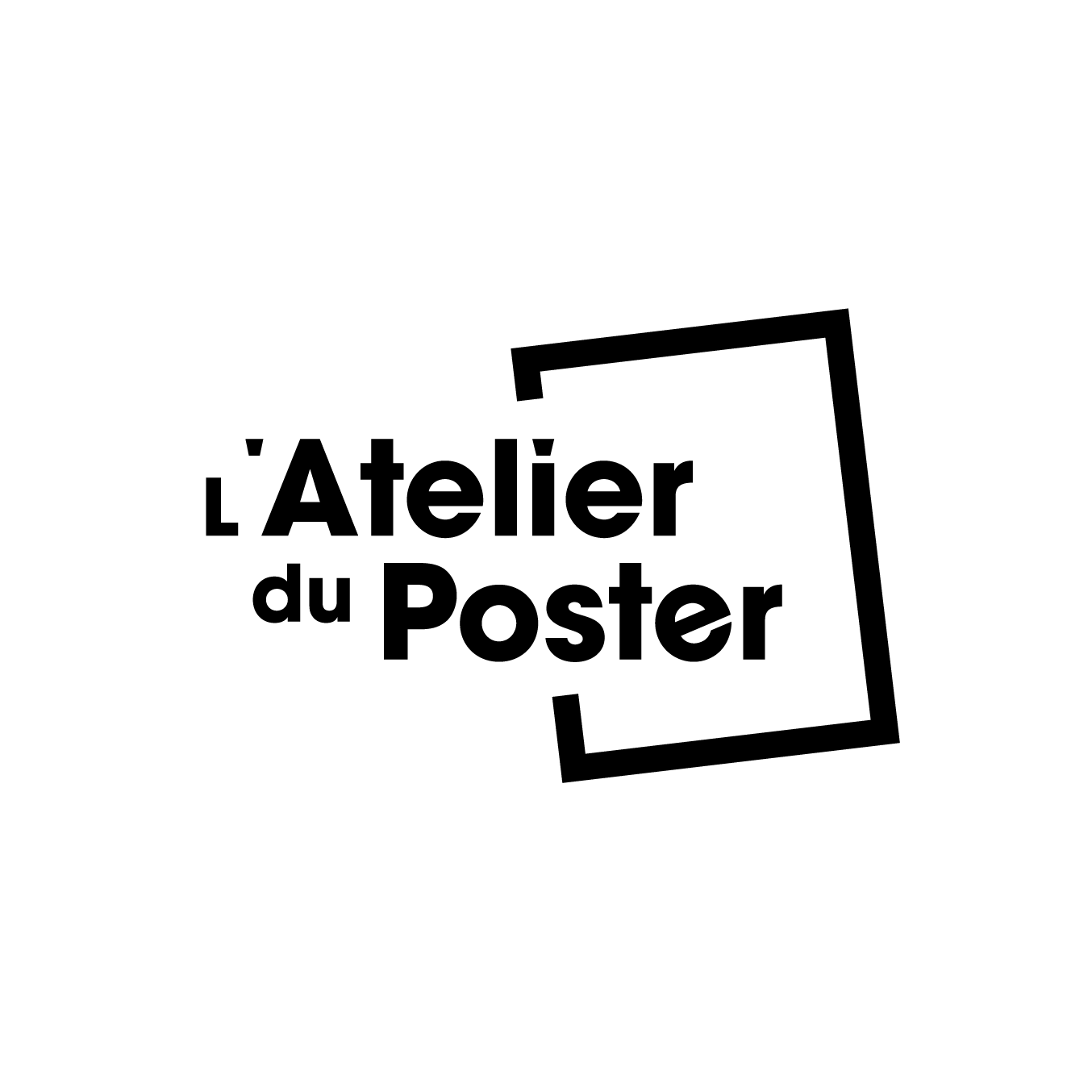 Retirer le logo "L'Atelier du Poster"