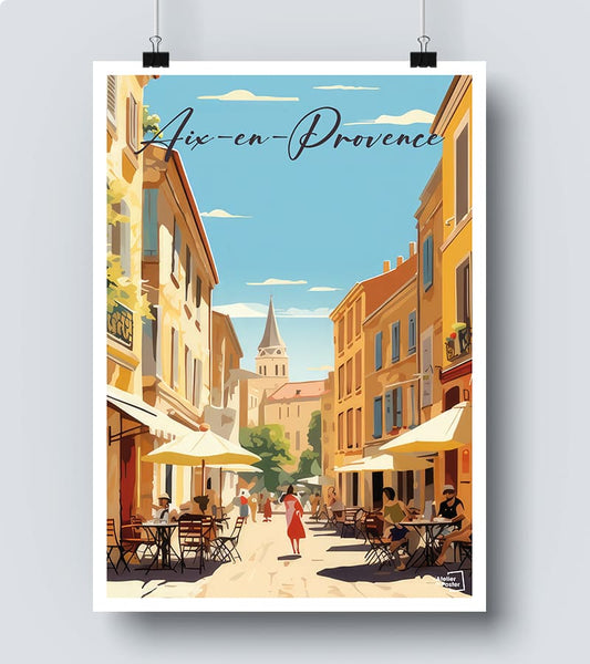 Affiche Aix-en-Provence