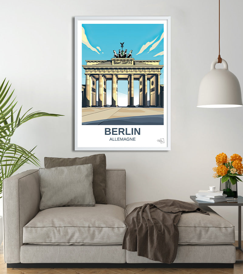 poster Porte de Brandebourg - Berlin