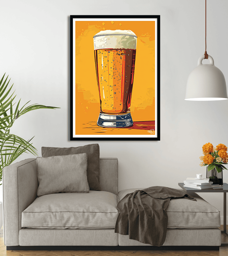 poster Bière Pression