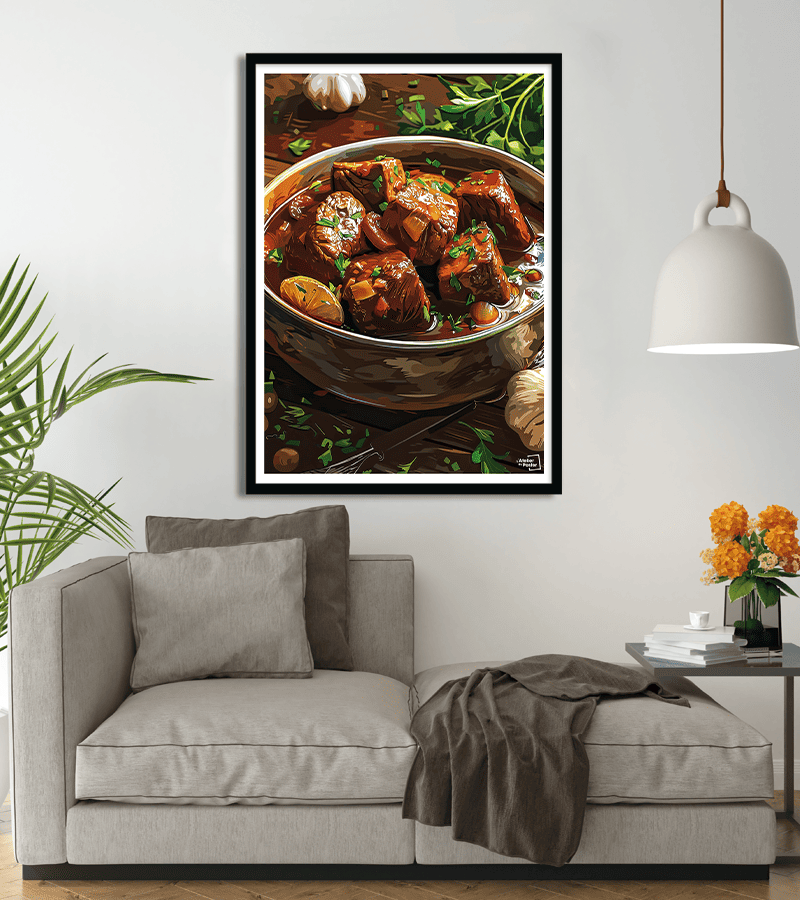 poster Boeuf bourguignon