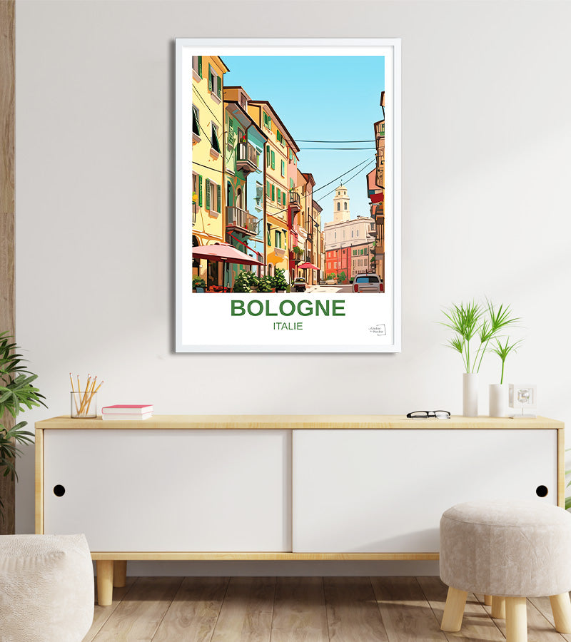 poster Bologne - Italie