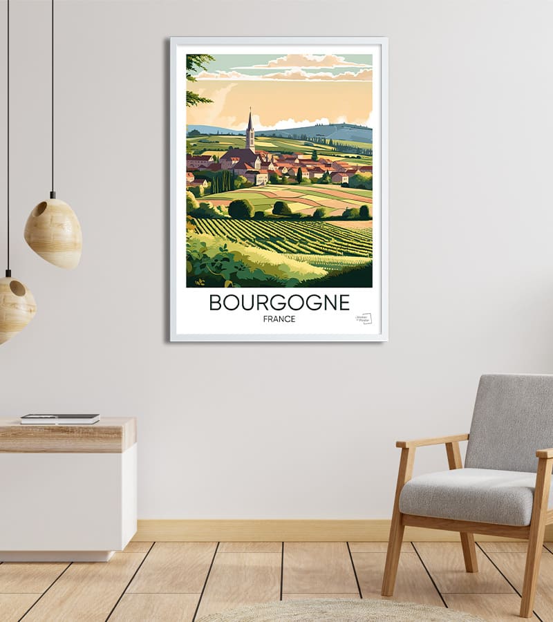 Poster Bourgogne