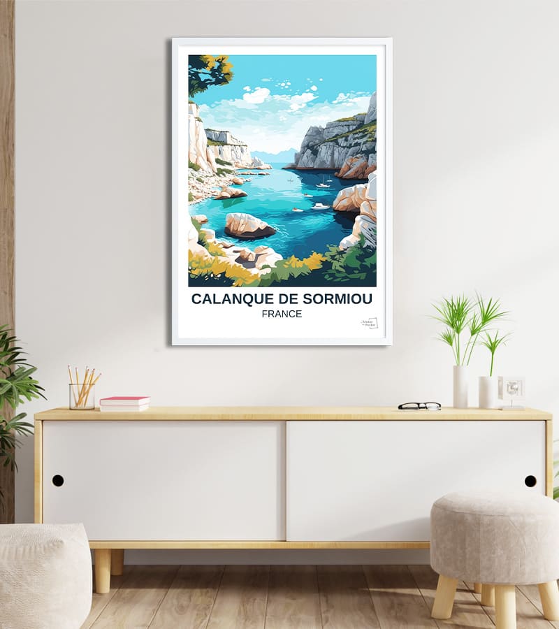 poster Calanque de Sormiou