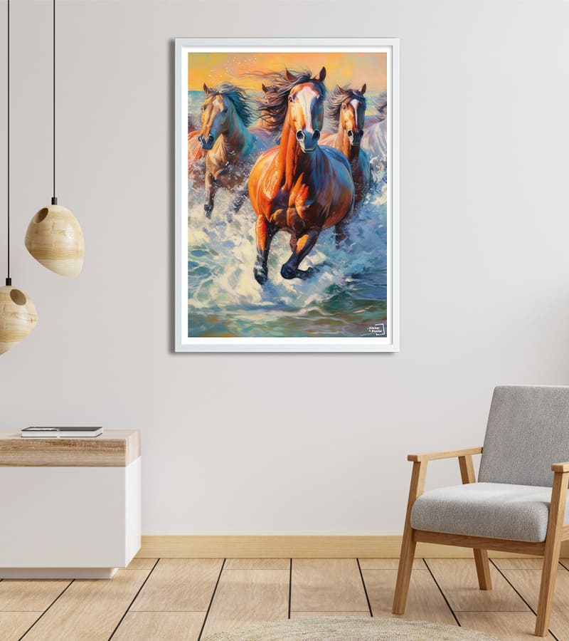 poster Course de Chevaux