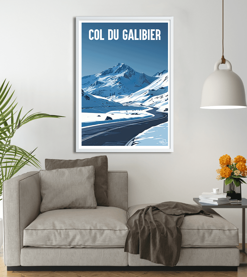 poster Col du Galibier