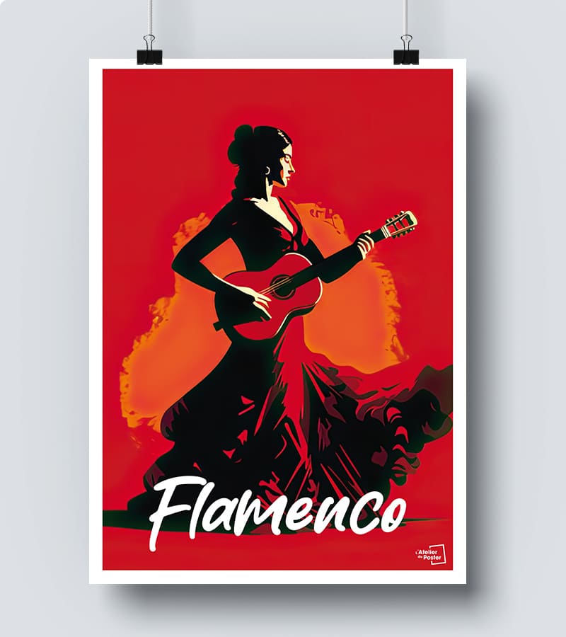 Affiche Flamenco