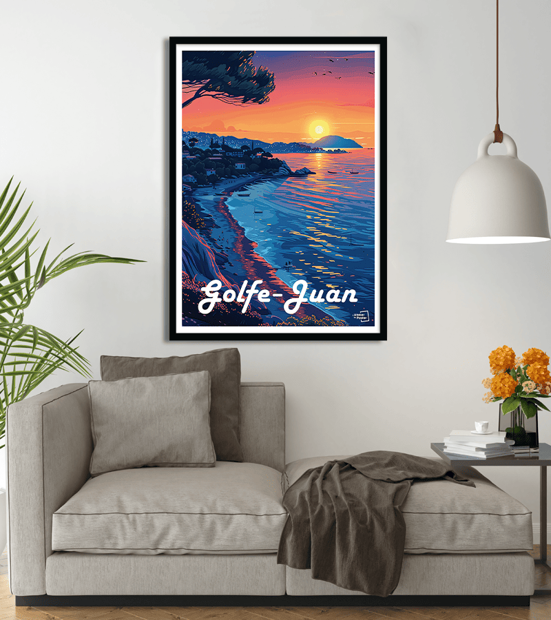 poster Golfe Juan