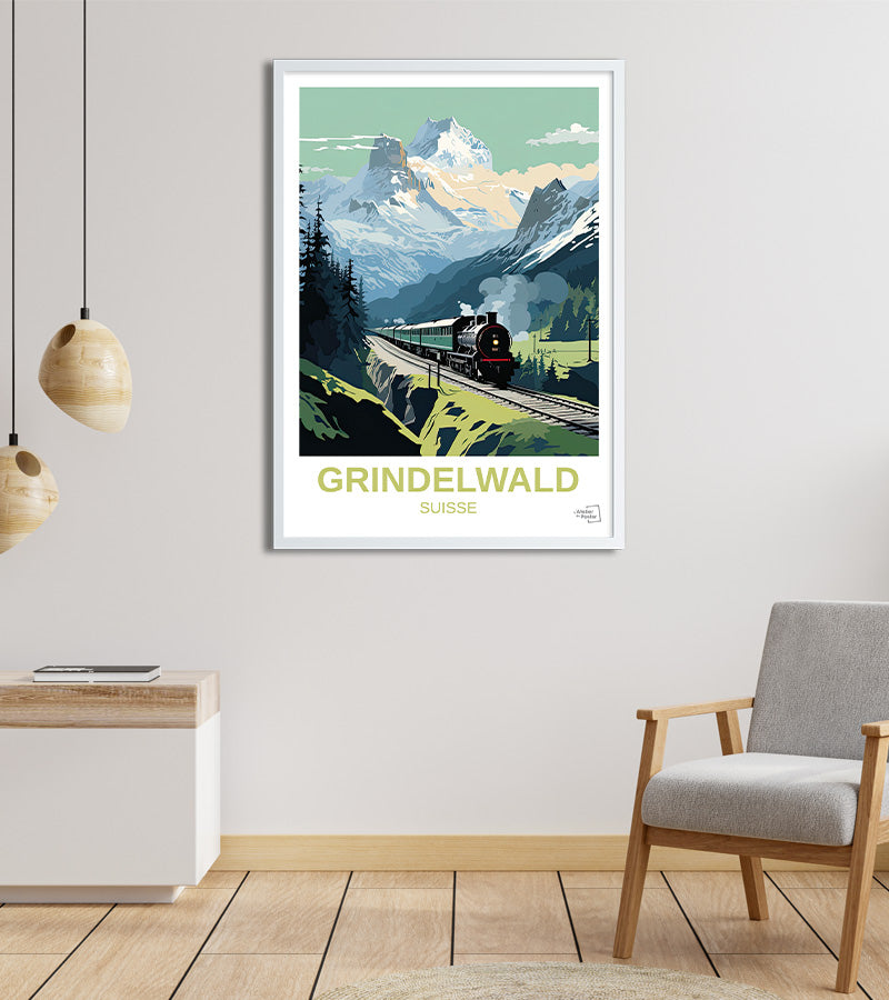 poster Grindelwald - Suisse