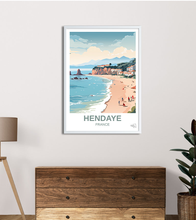 poster Hendaye