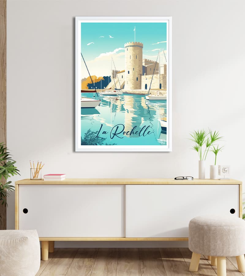 poster Vintage La Rochelle